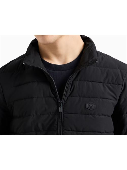 EAGLE DOWN JACKET EMPORIO ARMANI | 8N1BQ2.1NLRZ0999 NERO